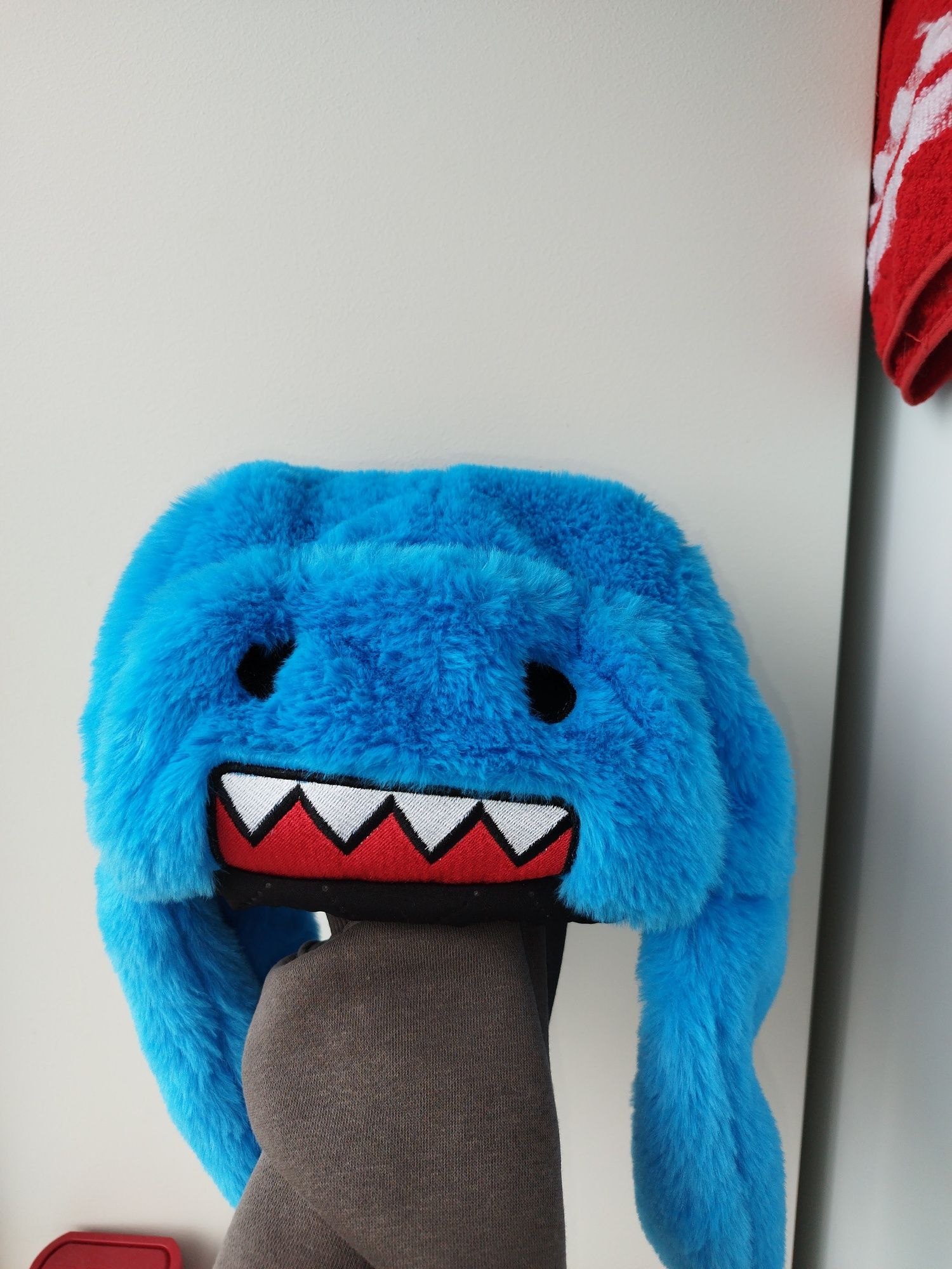 шапка вушанка Домо кун, domo kun