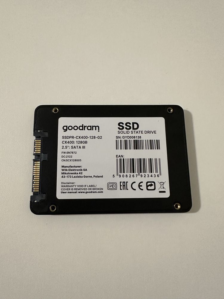 SSD 128 gb Goodram CX400 2.5 SATA III