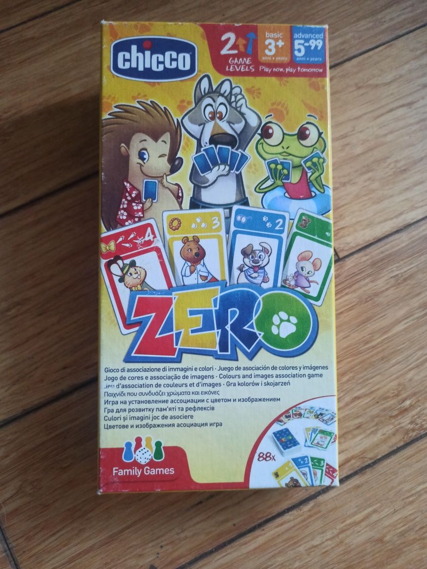 Gra karciana Chicco zero