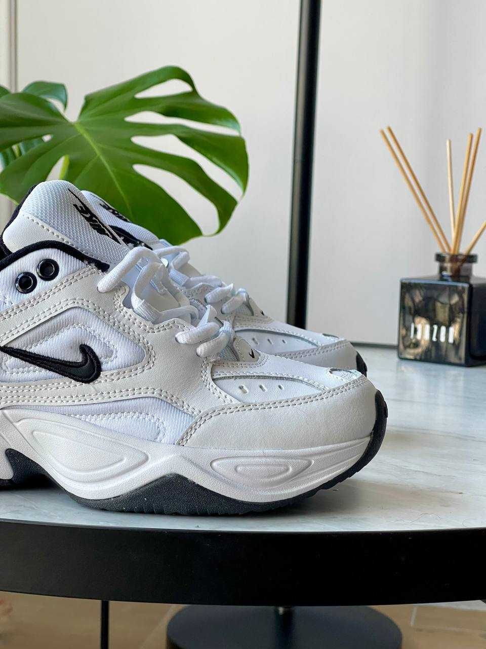 Жіночі кросівки Nike M2K Tekno білий з чорним 1176 ЯКІСТЬ