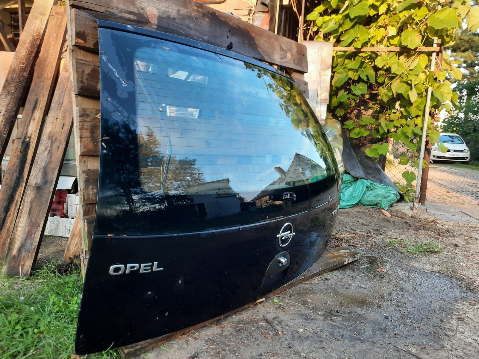 Klapa tylna z szybą opel Corsa