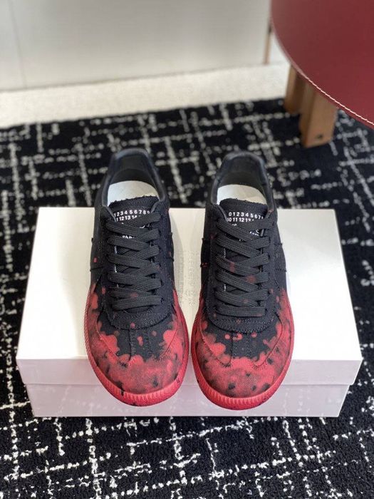 Maison Margiela Replica Black Red Paint