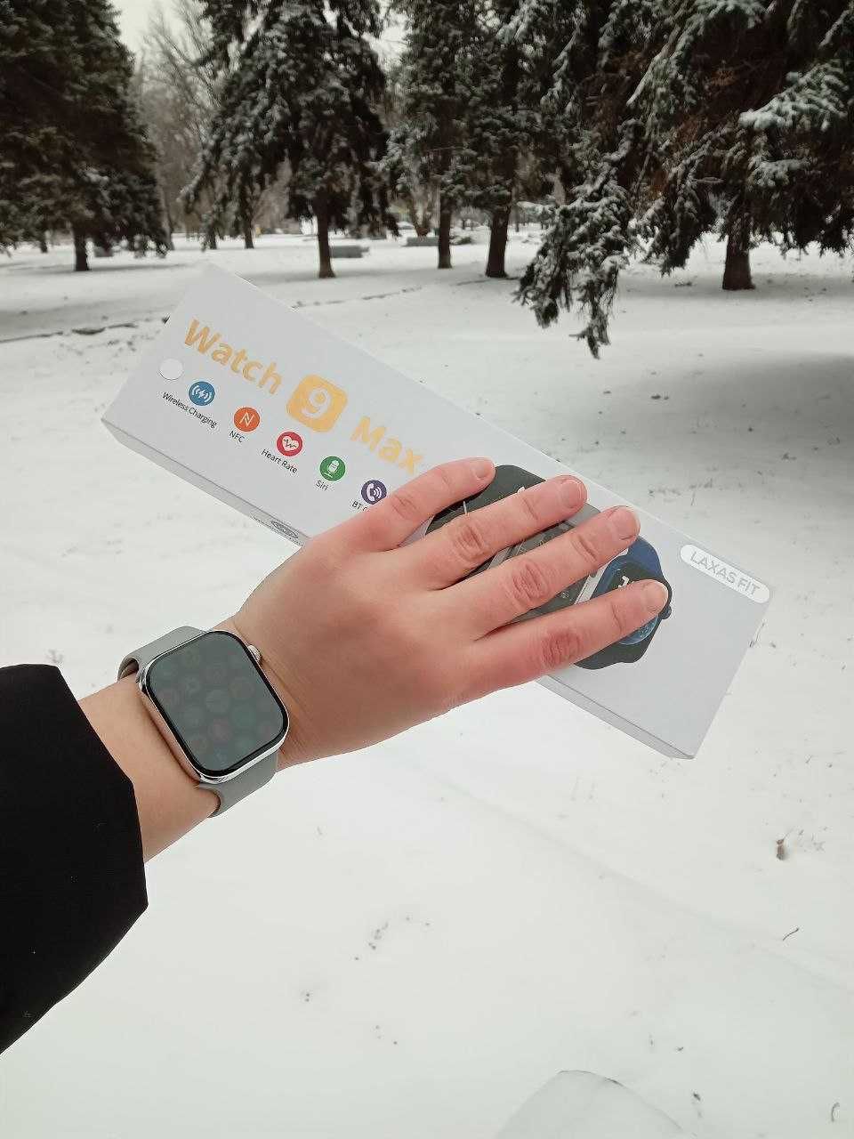 Smart watch s9 max 44 mm Смарт часы с УКРАИНСКИМ МЕНЮ