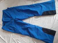spodnie niebieski ocieplane, duże SHAMP, na narty
