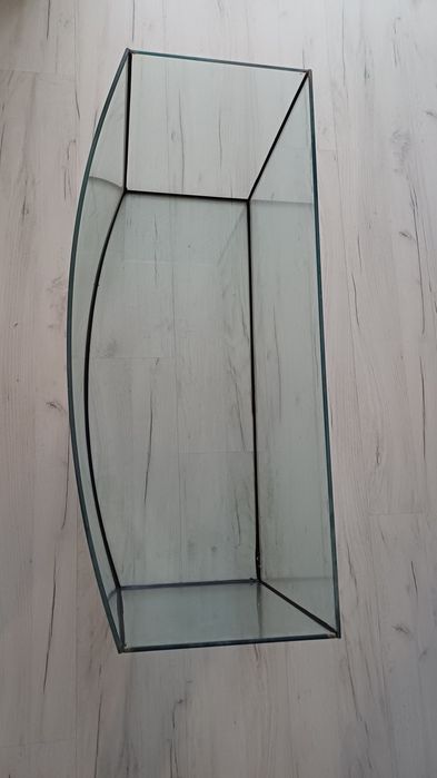 Akwarium panoramiczne z pokrywa 80cm 100L