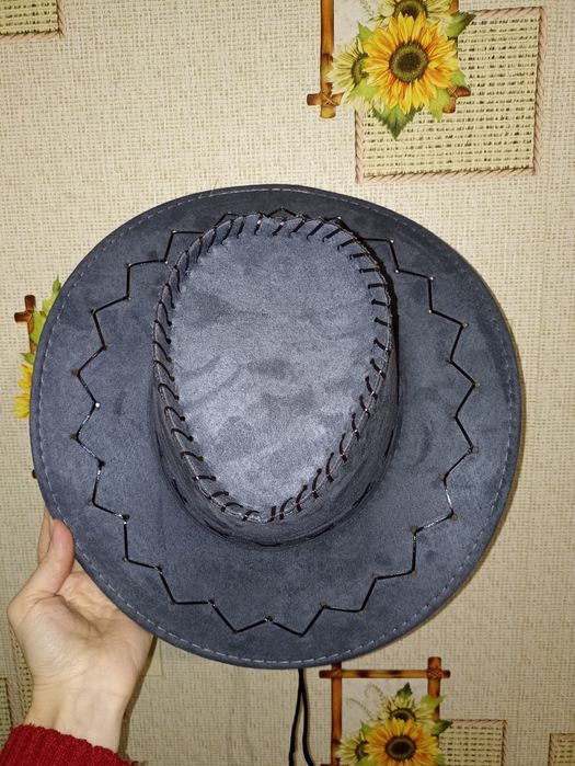 Шляпа капелюх ковбоя сіра шериф