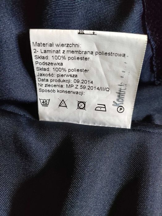 Kurtka letnia policja
