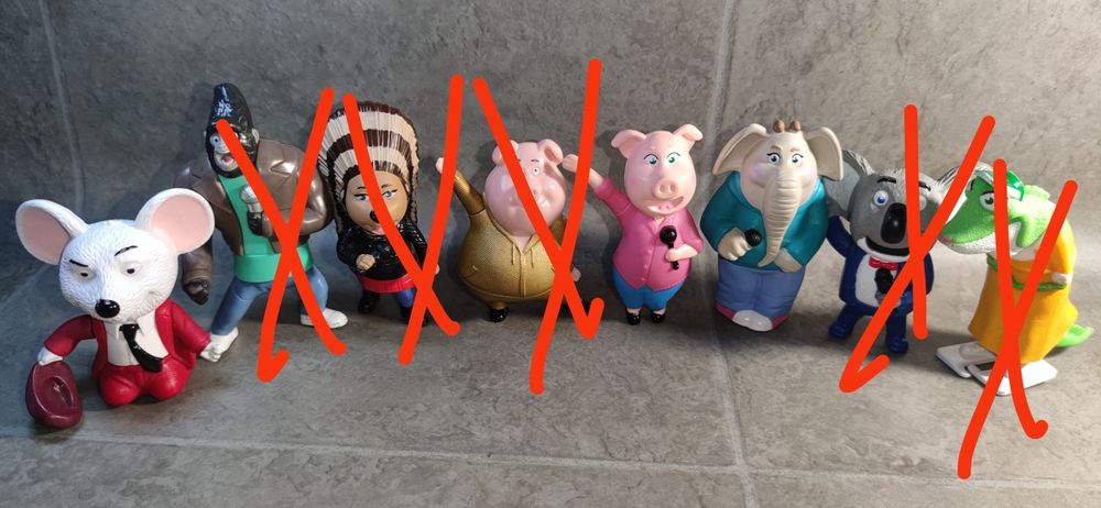 кол-ії іграшок Снупі,Буви,Дом тварини.Тролі.Том Джеррі,Зоряний баскетб