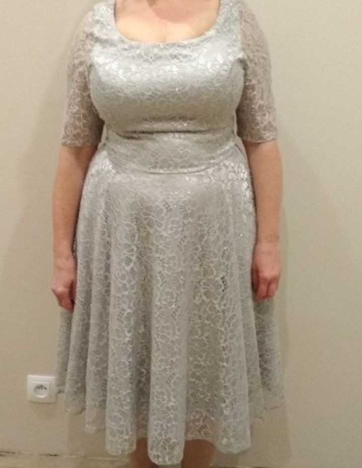 Elegancka sukienka na wesele, sylwestra