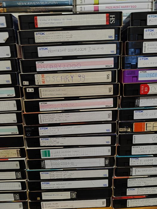 Nagrane kasety VHS Filmy piłka nożna oscary