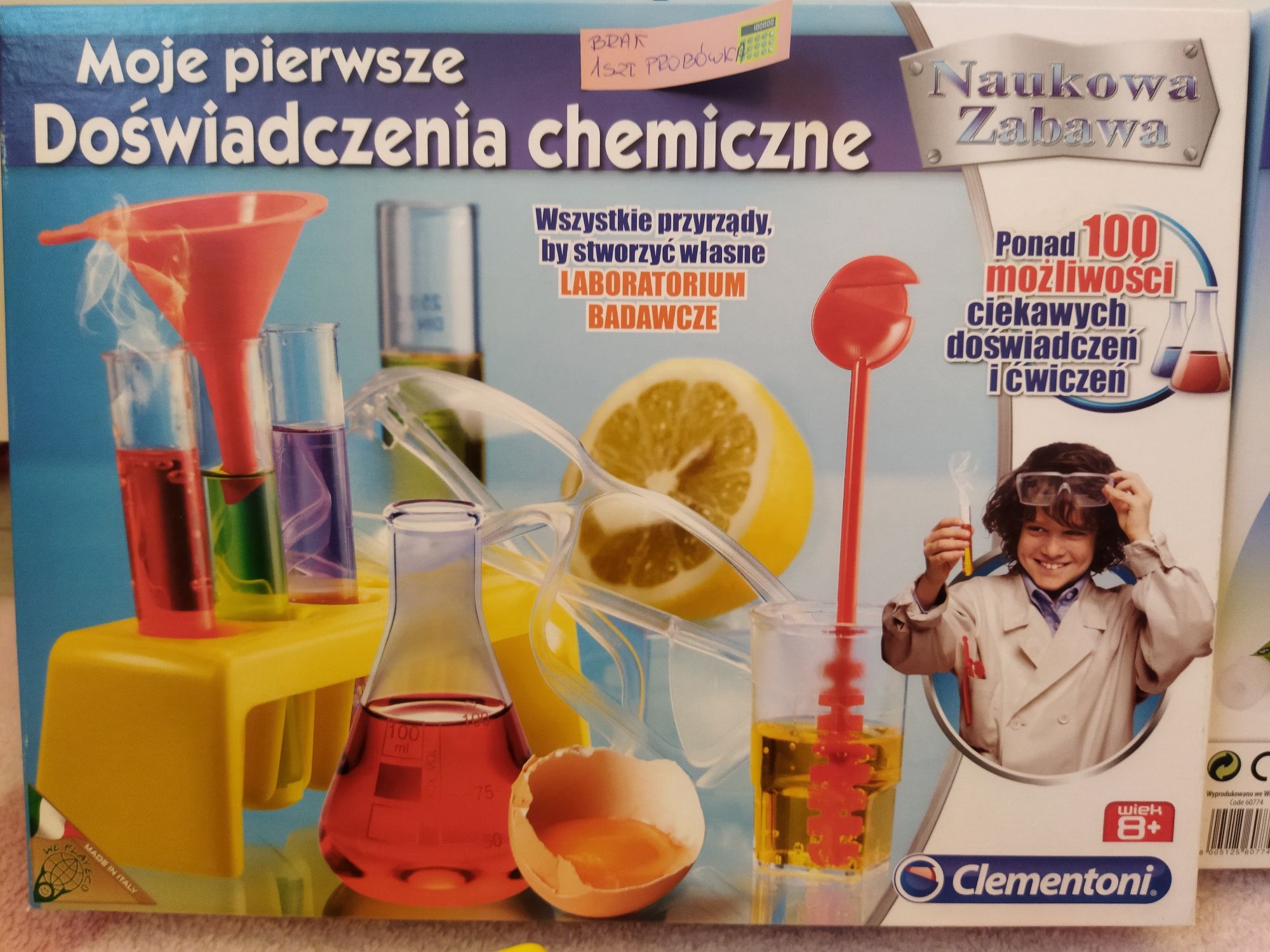 Doświadczenia chemiczne Clementoni