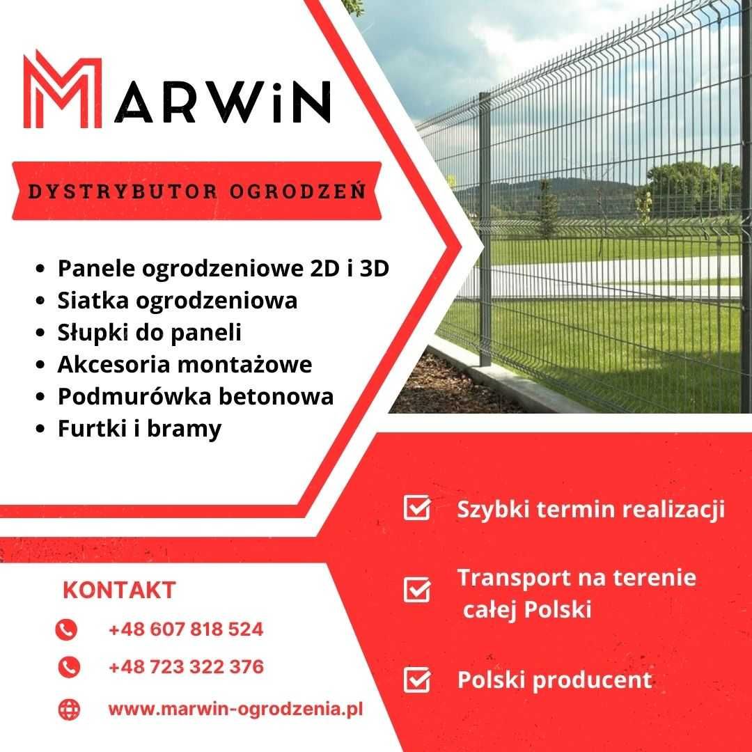 Ogrodzenie betonowe / panelowe / płot z montażem