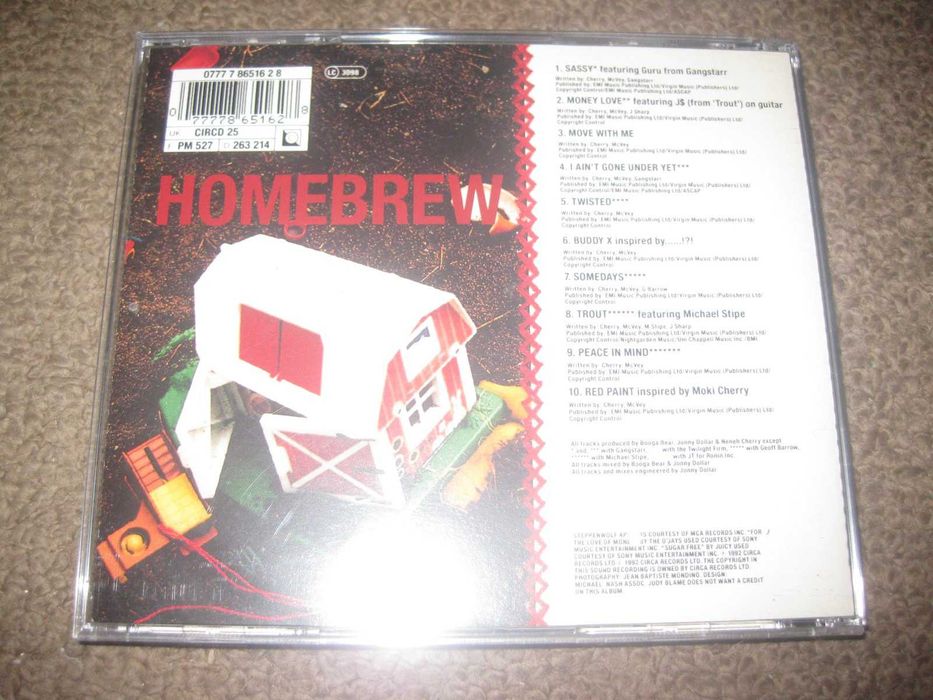 CD da Neneh Cherry "Homebrew" Portes Grátis!