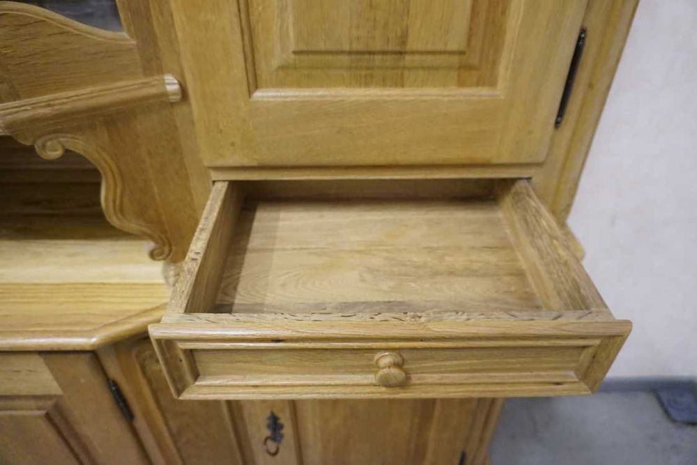 Witryna Komoda Kredens Pełny Lity Dąb szer 210 cm   (p-748) -20%  -20%