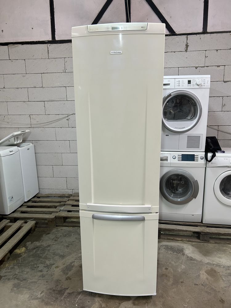 Двухкомпрессорный холодильник Electrolux ERB40402W8.Высота 2 метра!