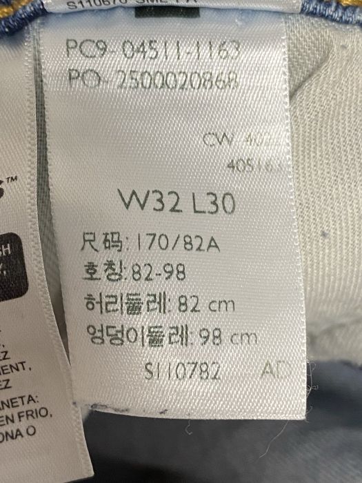 Джинси Levi’s 511 W32 L30