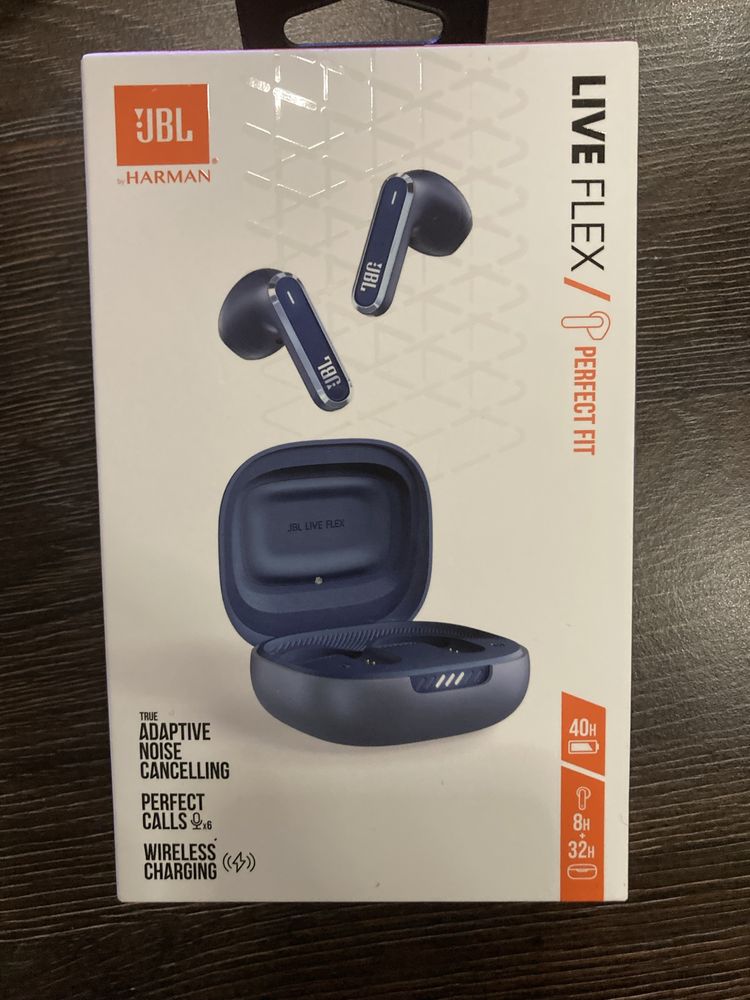 Продам Наушники JBL Live Flex Blue (JBLLIVEFLEXBLU)