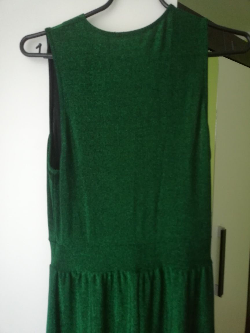 Sukienka długa zielona