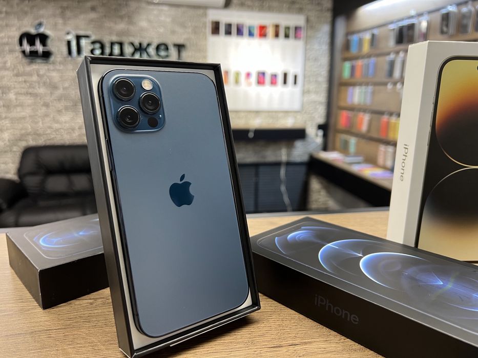 iPhone 12 Pro 256GB (Pacific Blue) Neverlock. Магазин. Гарантія.