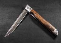 Nóż Nożyk Scyzoryk Sprężynowy Mini Mały Pokrowiec