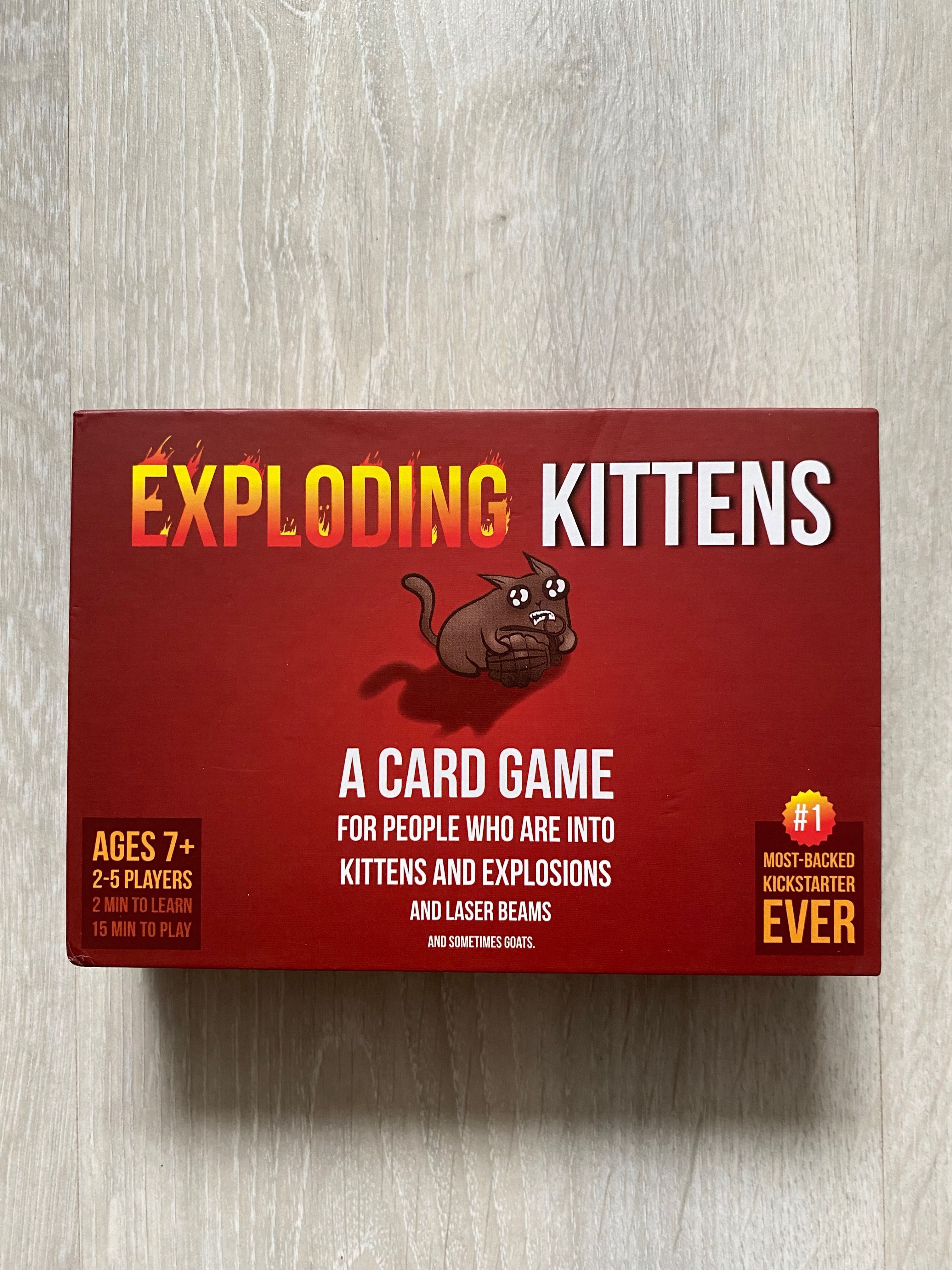 Exploding kittens Eksplodujące kotki