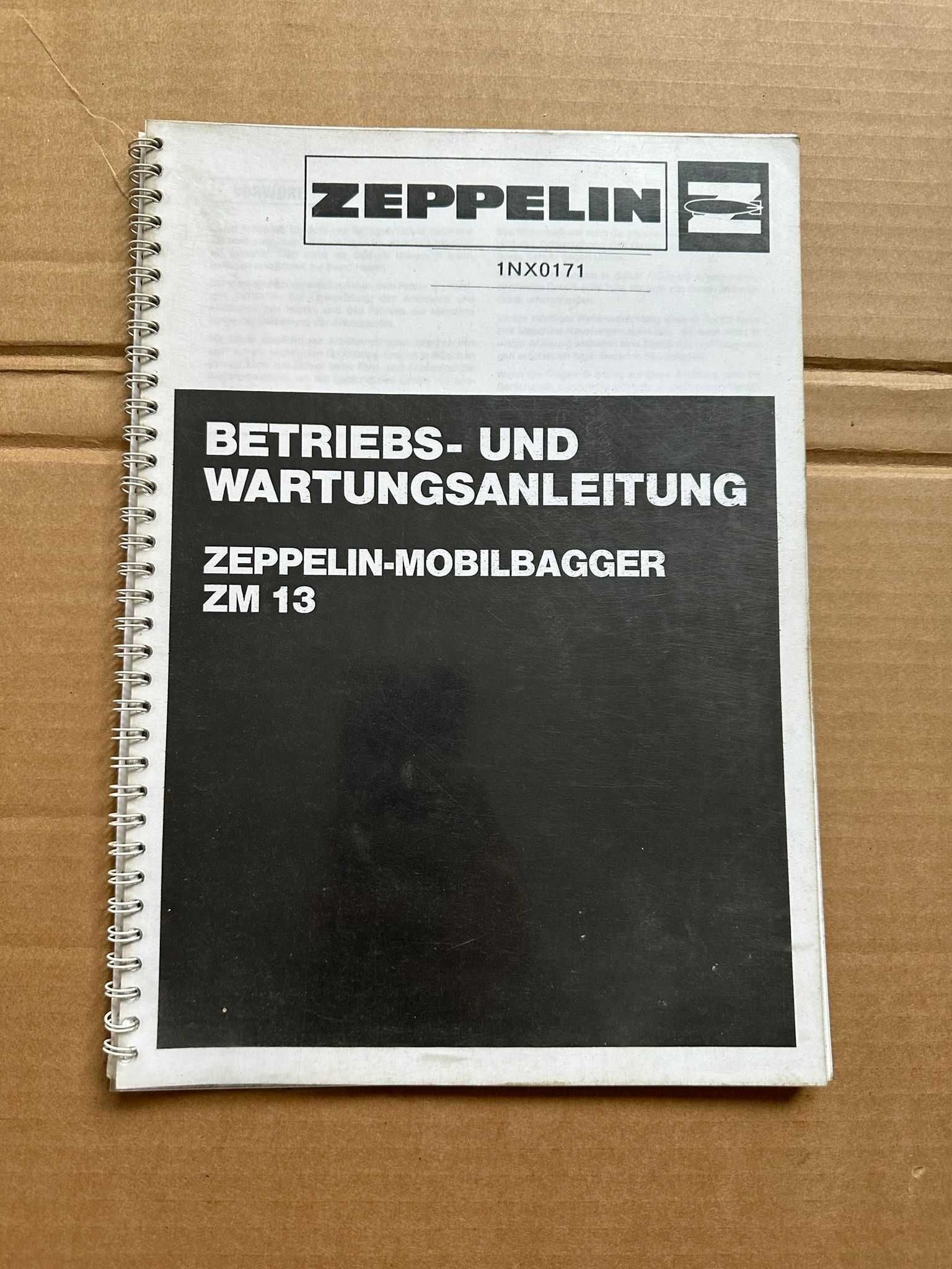 Katalog DTR Instrukcja Obsługi Zeppelin ZM 13