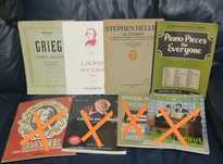 Partituras para piano e órgão