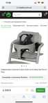 Сидіння для стільчика Cybex Gold Lemo Baby Set Storm Grey