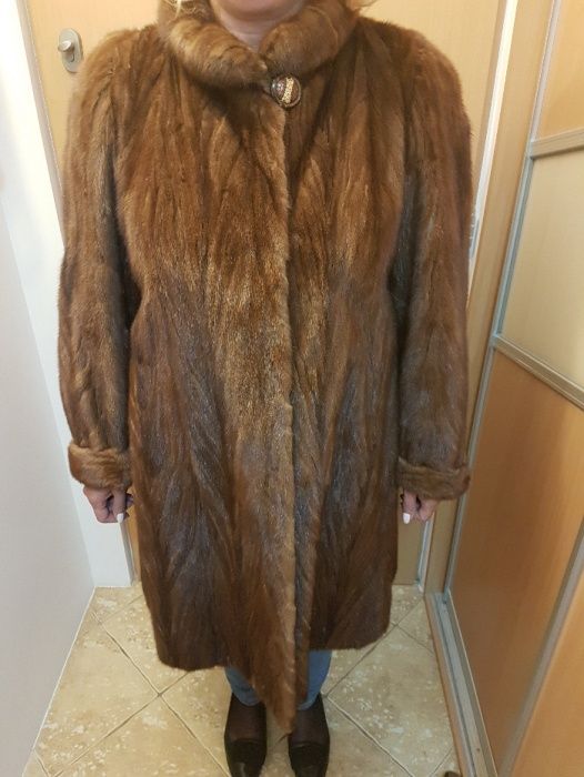 Futro z norek naturalnych