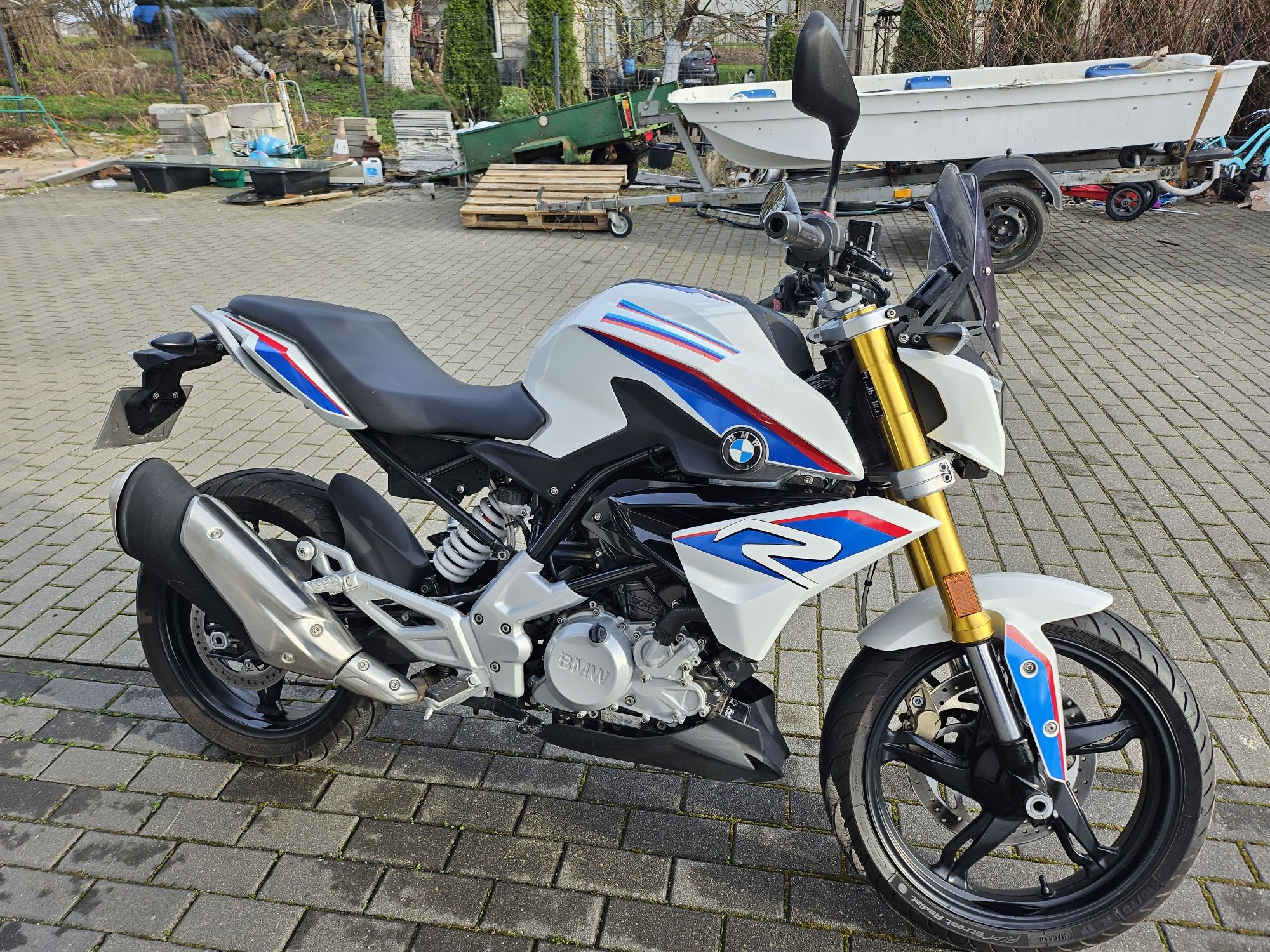 Motocykl bmw g310 r 2017 r