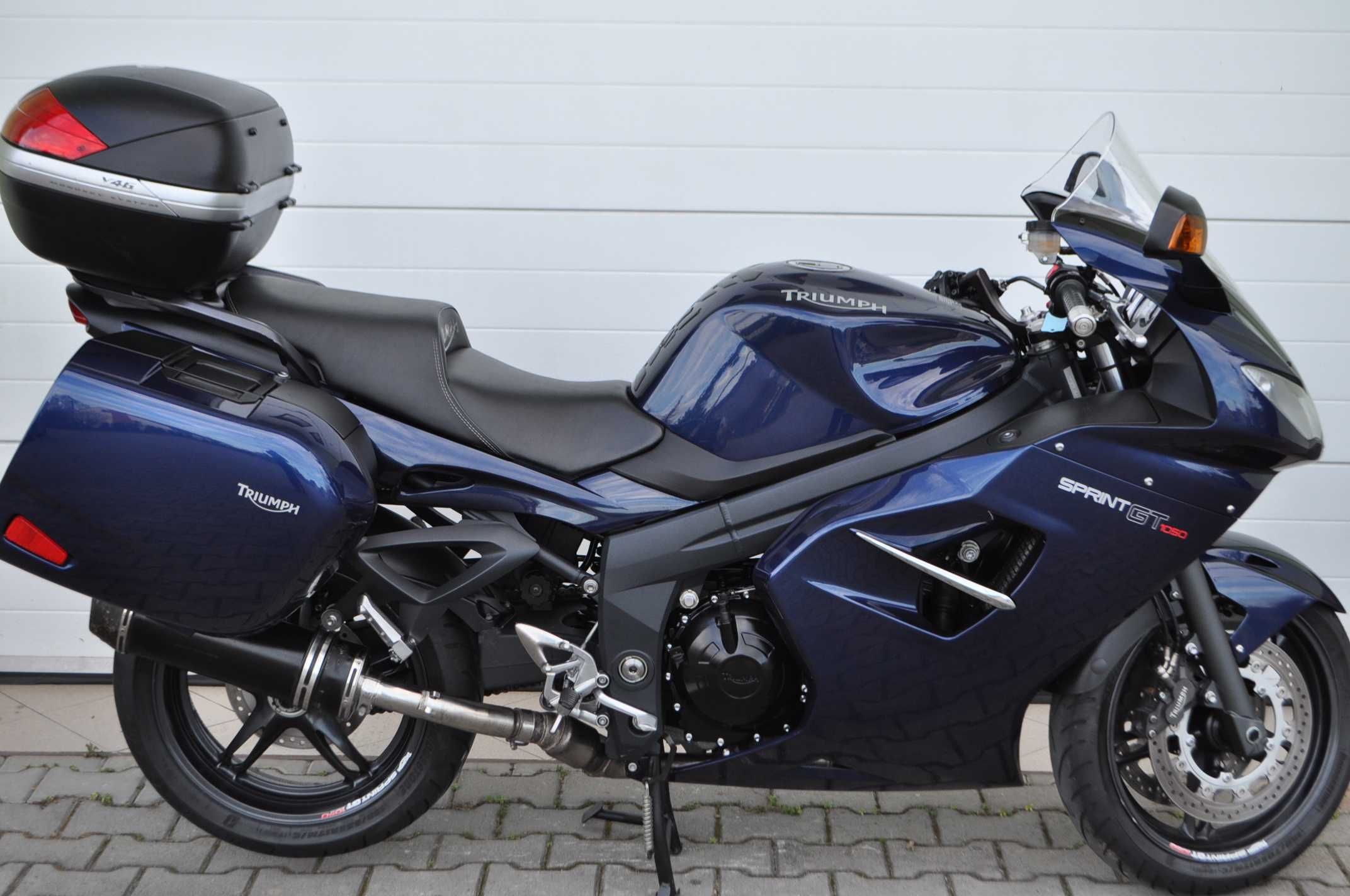 TRIUMPH SPRINT GT 1050 r.2010 3 kufry 1200 vfr 800 tiger tdm