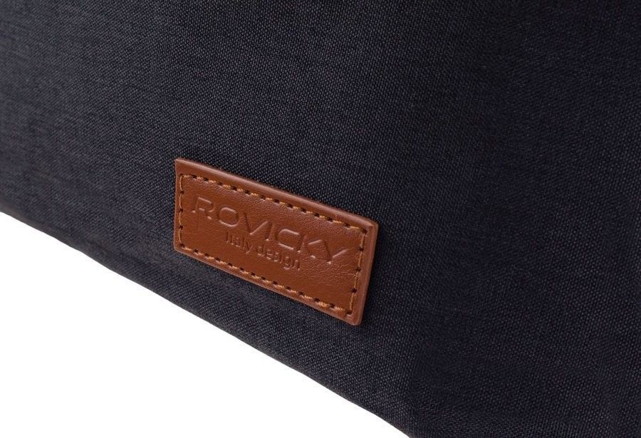 duża pojemna torba na laptopa do 15 cali, sportowa - rovicky