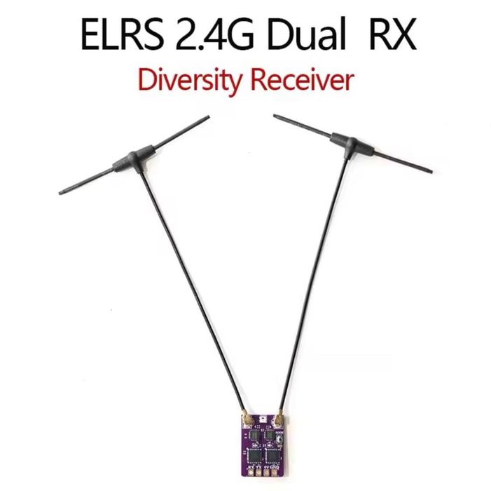 ELRS 2.4G Dual Diversity RX