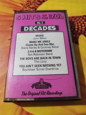 Аудиокассета mc фирменная 5 Hits of the 70's Vol. 3