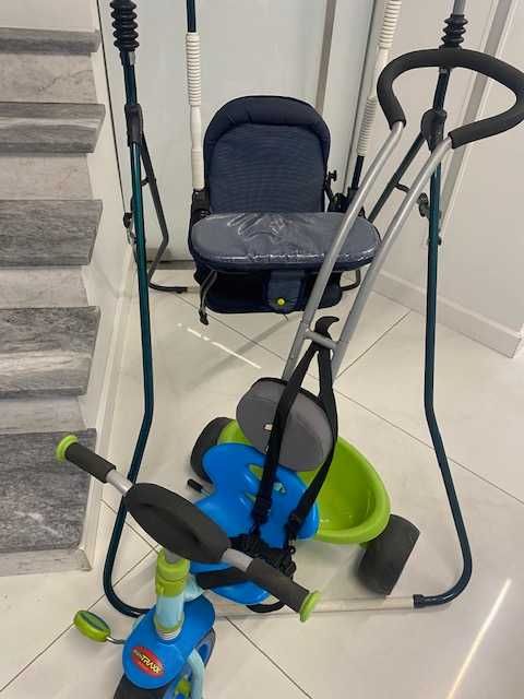 Huśtawka + rowerek dziecięcy