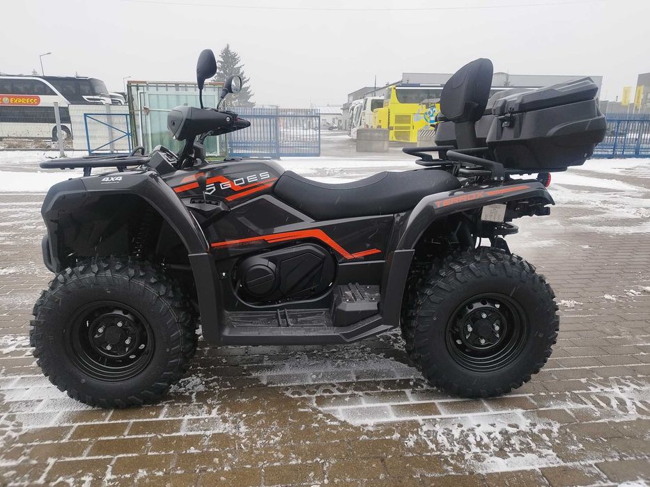 CFmoto Goes 400 wyprzedaż rocznika kufer pług MATMAR Ełk