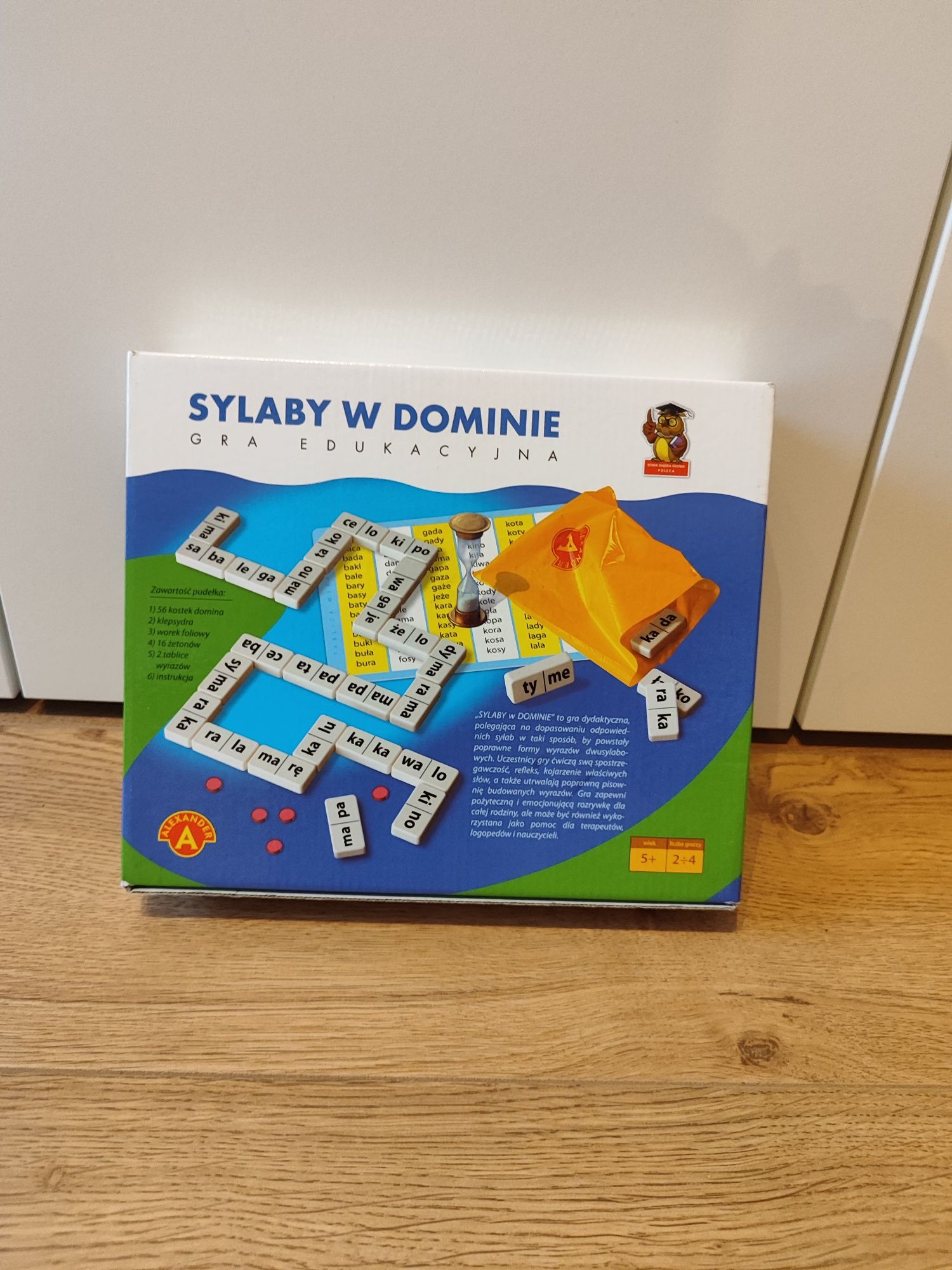 Gra edukacyjna sylaby w dominie Alexander jak nowa