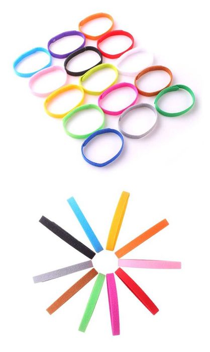 Ошейники - маркеры для новорожденных щенков, 15 шт. в упаковке