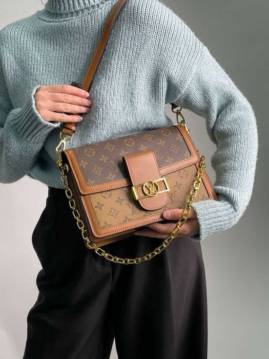 Сумка Louis Vuitton Dauphine MM Bag (Оплата при отриманні)