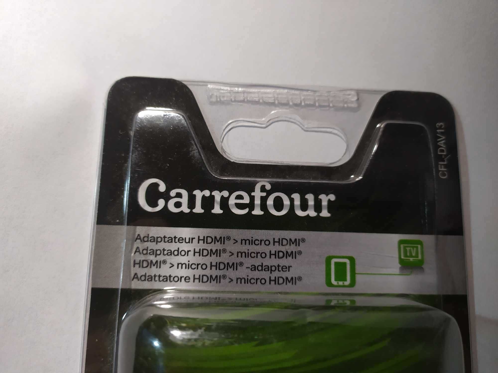 Adapter  HDMI (gniazdo) - micro HDMI (wtyk)