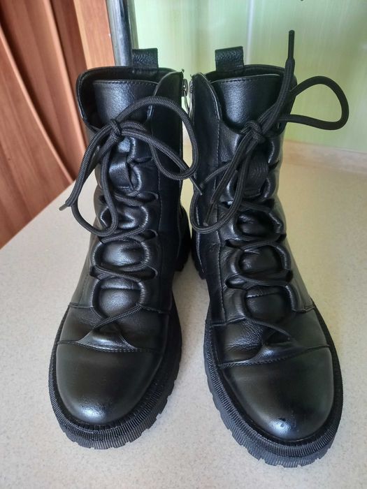 Черевики жіночі,  ботинки, нат. шкіра, р. 37