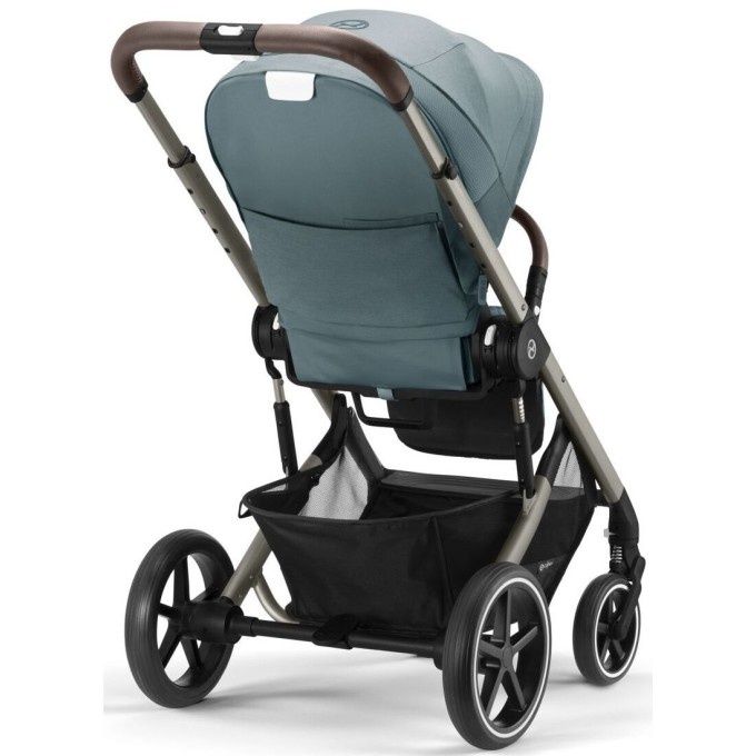 Коляска Cybex Balios S Lux Taupe 2 в 1 Sky Blue