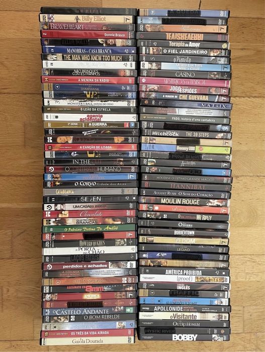 Coleções de DVD s originais