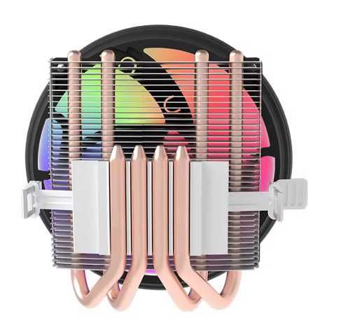 Кулер Aigo ICE400X, для охлаждения процессора RGB PWM 4Pin, Intel, AMD