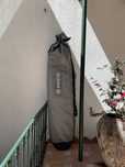 Blue Decathlon 8 QUOTE2 80 l 500 Foam Surfboard and transport bag