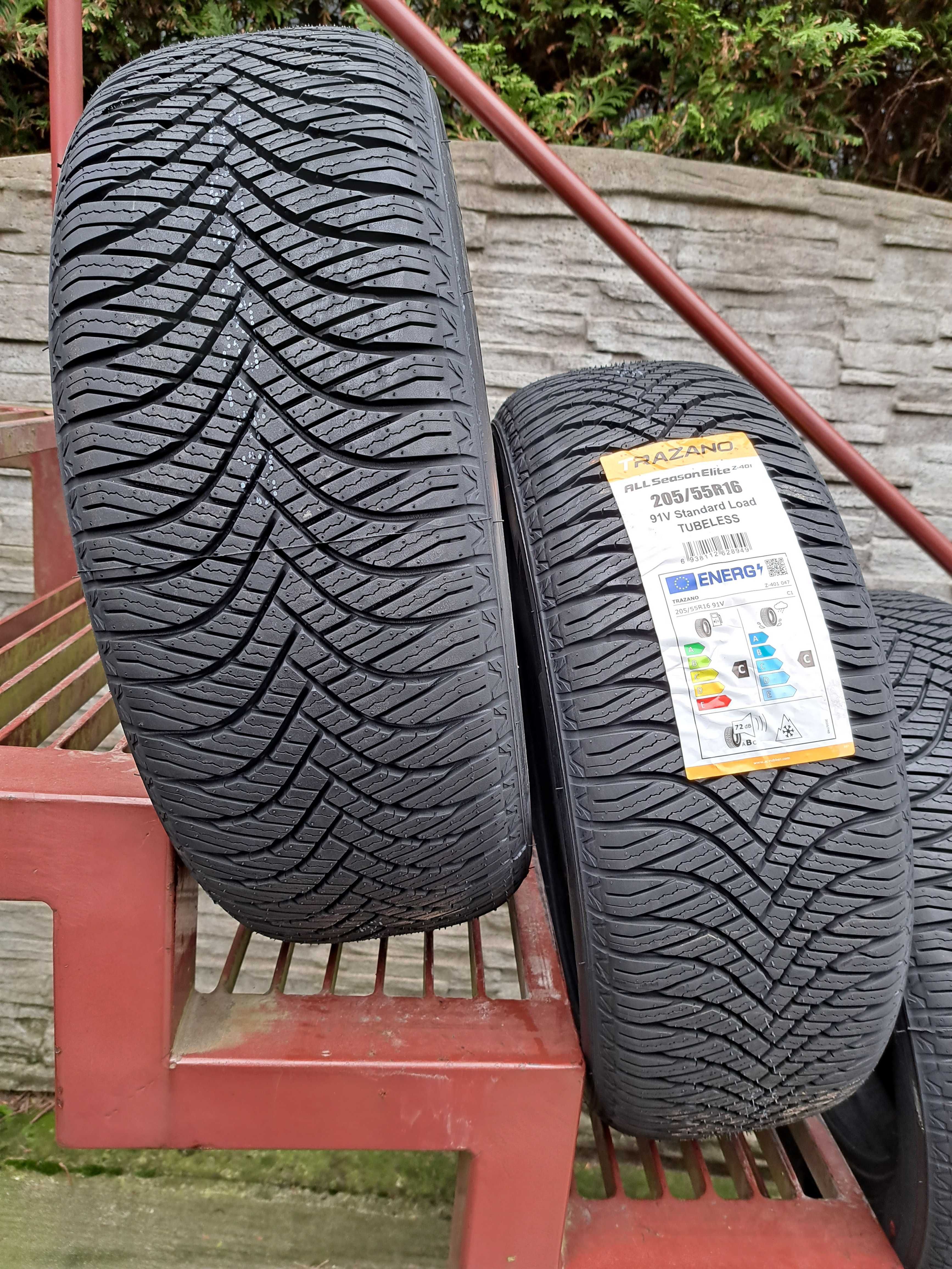 4 Opony NOWE wielosezonowe 205/55 R16 Trazano Montaż Gratis!