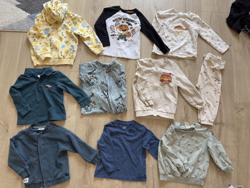 Ubranka chłopięce 80 sztuk 80 86 92 sinsay smyk h&m