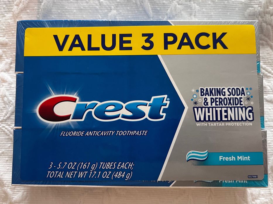 Pasta Wybielająca Crest Baking Soda & Peroxide Zestaw 3 st