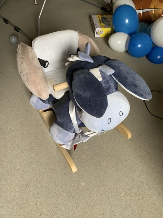 Bujaczek na biegunach Nattou osiołek