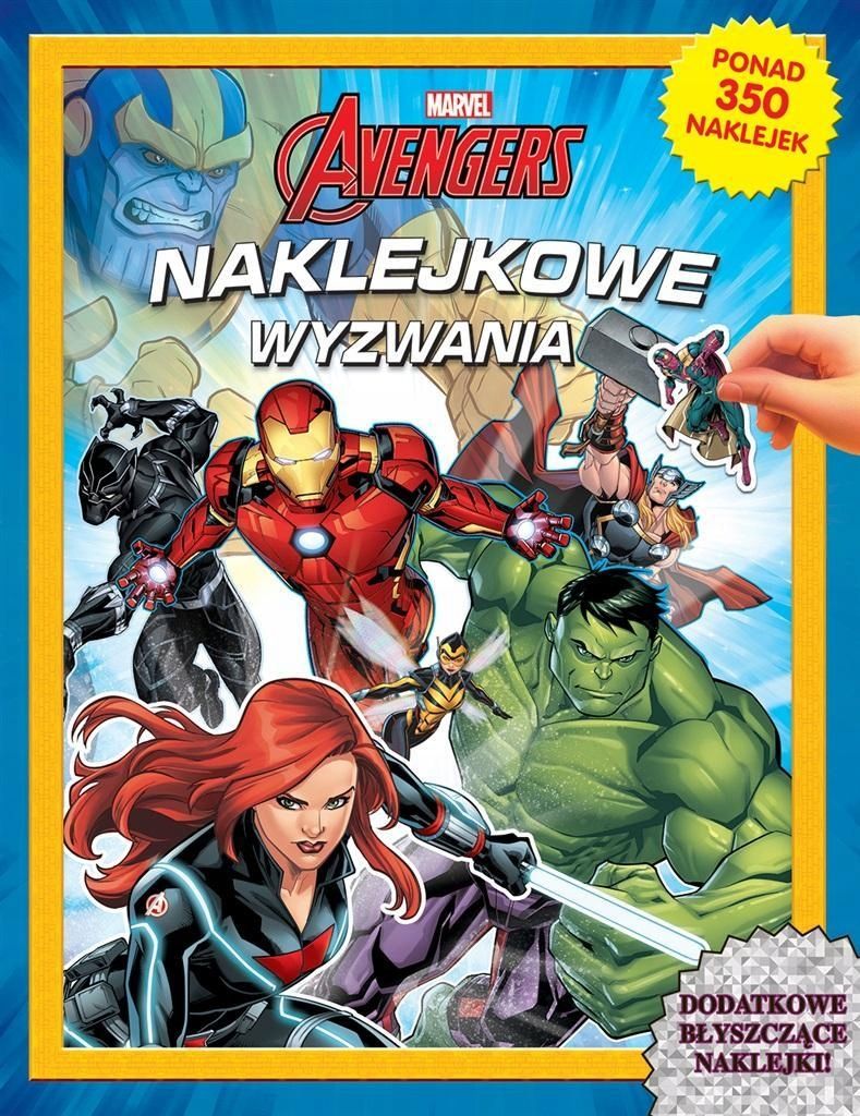 Naklejkowe Wyzwania. Marvel Avengers, Erika White